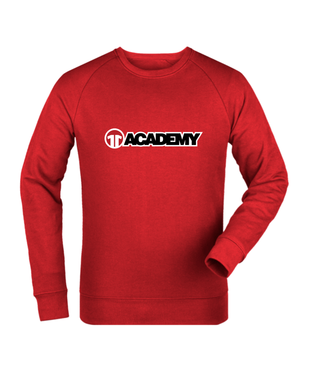 11ts Academy Sweatshirt Academy Rot - rot
