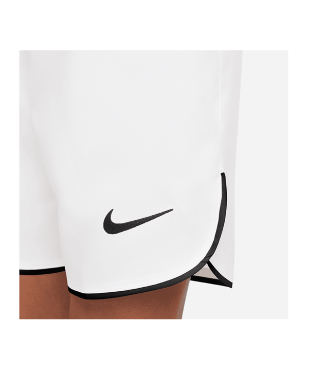 Nike Laser V Woven Short Kids Weiss Schwarz F100 - weiss