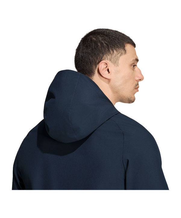 adidas Real Madrid Tiro Travel Windbreaker Blu - blu