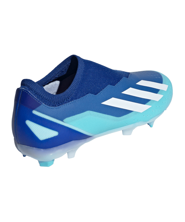 adidas X Crazyfast.3 LL FG Marinerush Blau Weiss Orange - blau