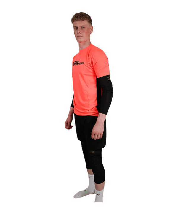 KEEPERsport PowerPadded Elleboogbrace Zwart - zwart