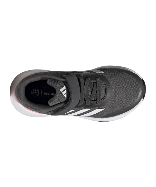 adidas Runfalcon 3.0 EL Kids Grau Weiss Laufschuh - grau