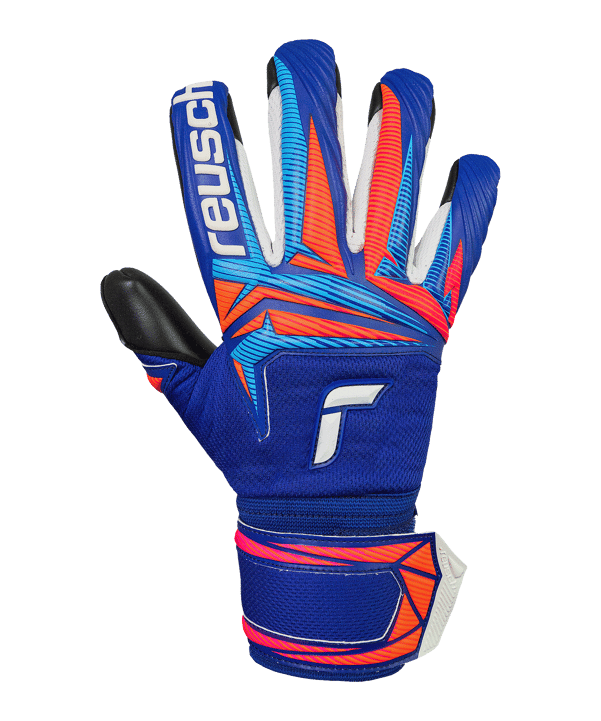Reusch Attrakt Infinity Evolution NC Torwarthandschuhe Kids Blau - blau