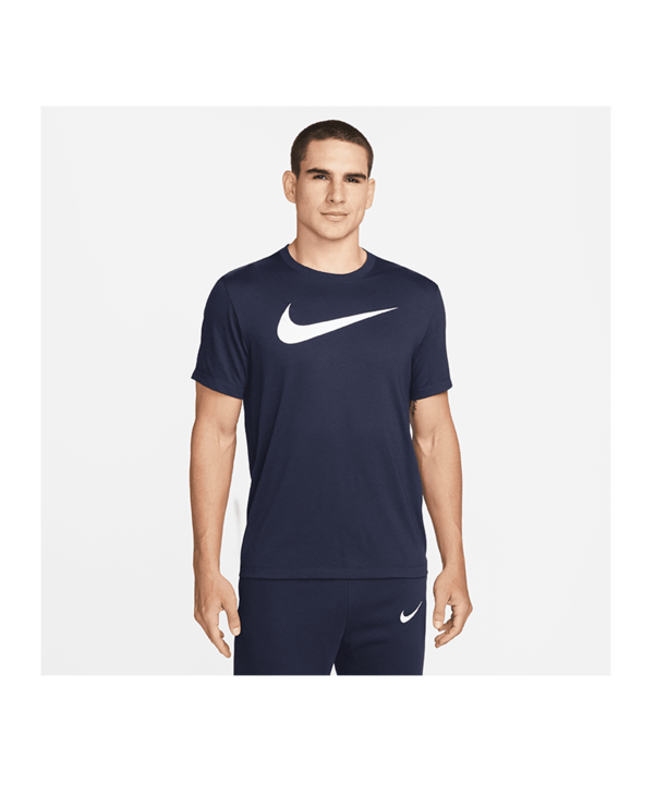 Nike Park 20 T-Shirt Swoosh Blau F451 - blau