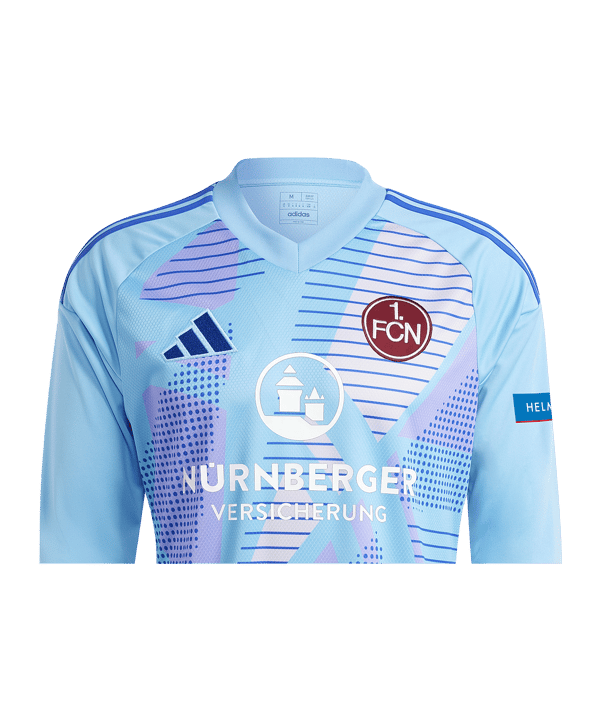 adidas 1.FC Nürnberg TW-Trikot 2024/2025 Blau