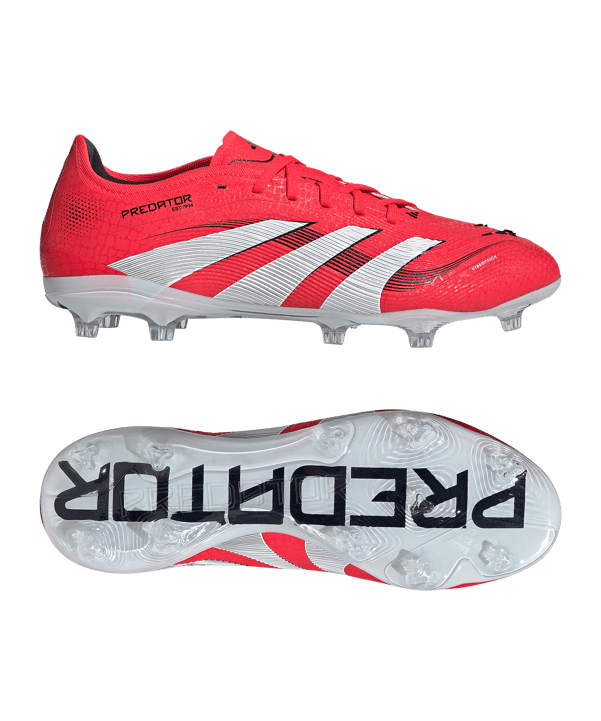 adidas Predator Pro FG Pure Victory Rouge - rouge