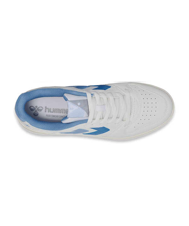 Hummel St. Power Play Lzd Sneaker Damen Weiß F9343 - weiss