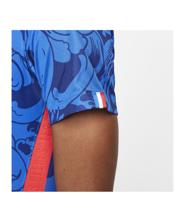 Nike Frankreich Trikot Home Frauen EM 2022 Damen Blau F139 - blau
