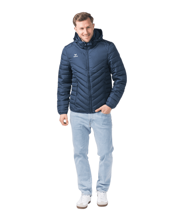 Erima CMPT Puffer Jacke Blau - blau