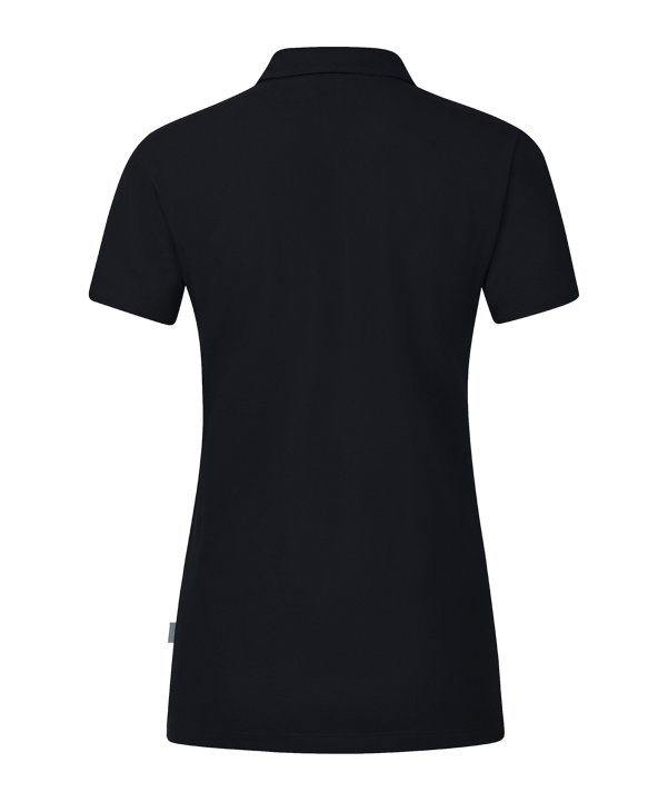 JAKO Organic Stretch Polo Shirt Damen Schwarz F800 - schwarz