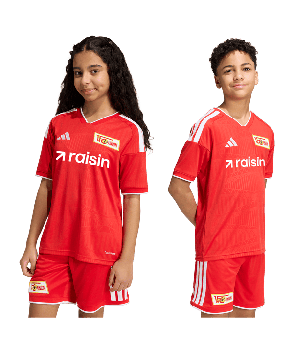 adidas 1. FC Union Berlin Maglietta Home 2026/2027 Bambini Rosso - rosso