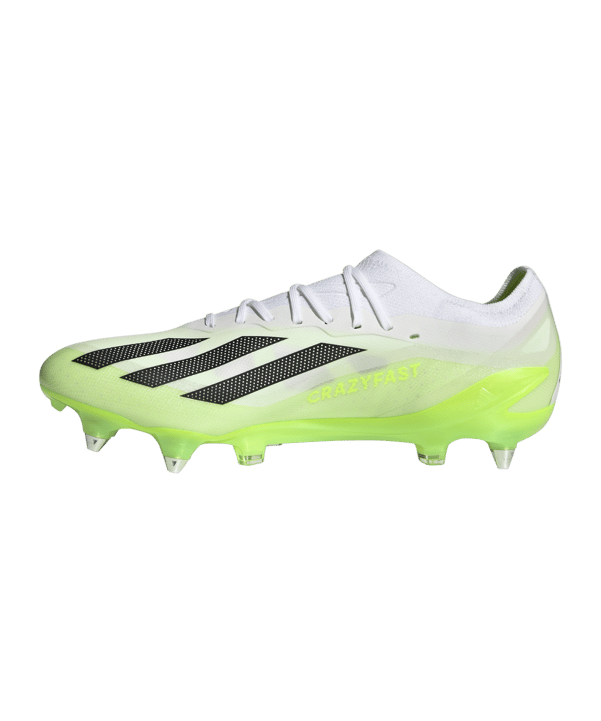 adidas X Crazyfast.1 SG Crazyrush Weiss Schwarz Gelb - weiss