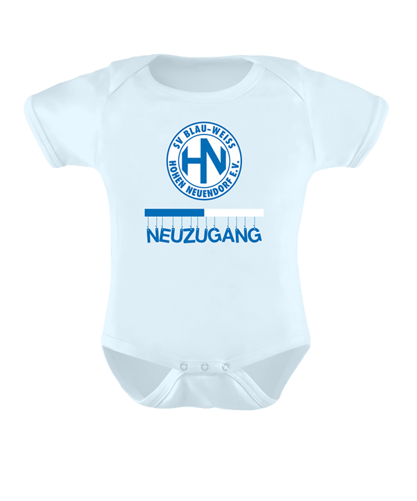 Bwhnd Babystrampler Neuzugang Blau - blau