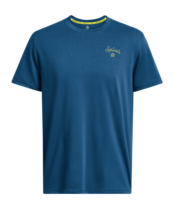 Under Armour Curry Emb Splash T-Shirt Blau F426 - blau
