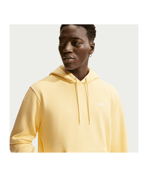 Nike Club Hoody Giallo C722 - giallo