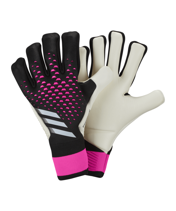 adidas Predator Pro FSP Torwarthandschuhe Own Your Football Schwarz Weiss Pink - schwarz