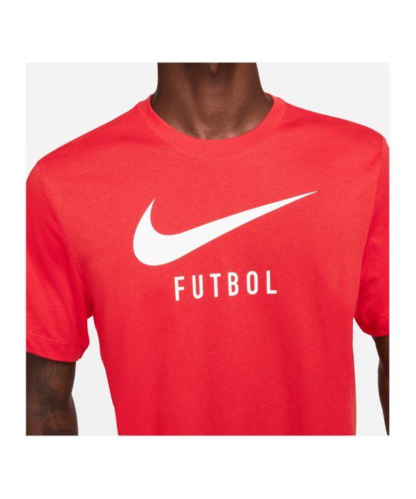 Nike Soccer T-Shirt Rot F658 - rot