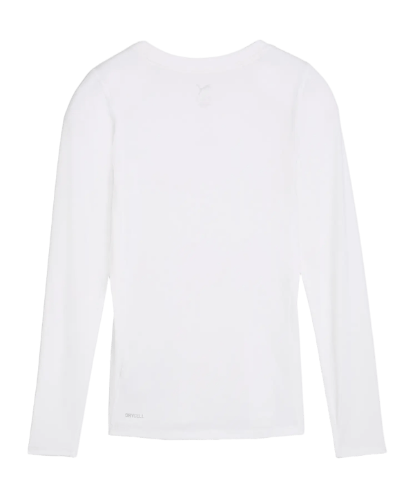 PUMA teamLIGA26 Baselayer LS T-Shirt Kids Weiß F04 - weiss