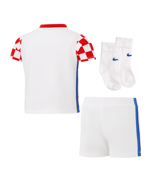 Nike HNS Kroatien Minikit Trikot Set Home WM 2026 Kids Weiß F100 - weiss