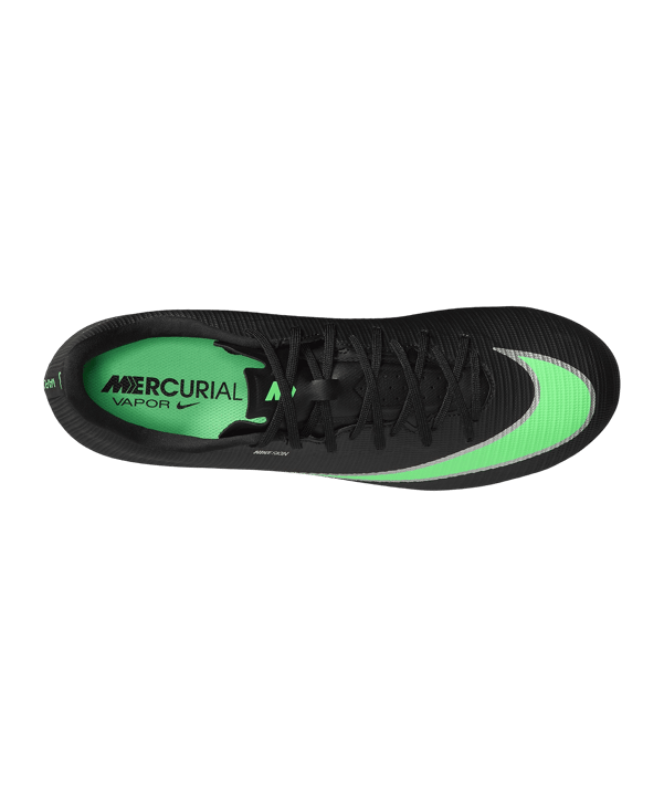 Nike Air Zoom Mercurial Vapor XVII Academy Low AG Shadow Zwart K001 - zwart