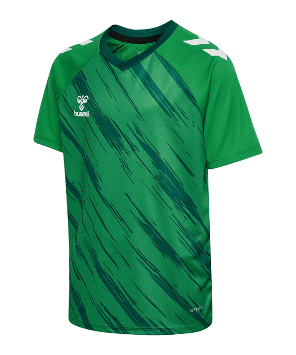 Hummel Match Triumph Trikot Kids Grün F6439 - gruen