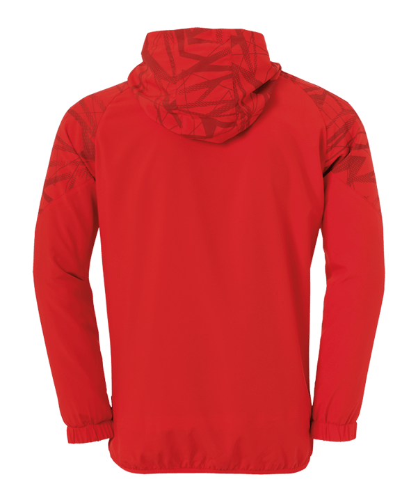 uhlsport Giacca con cappuccio Rosso C004 - rosso