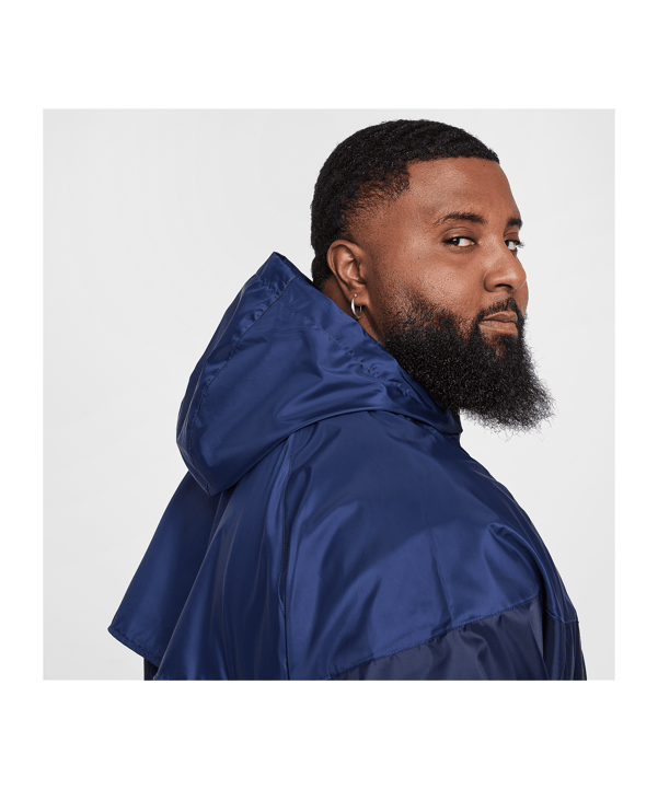 Nike Woven Kapuzenjacke Blau F452