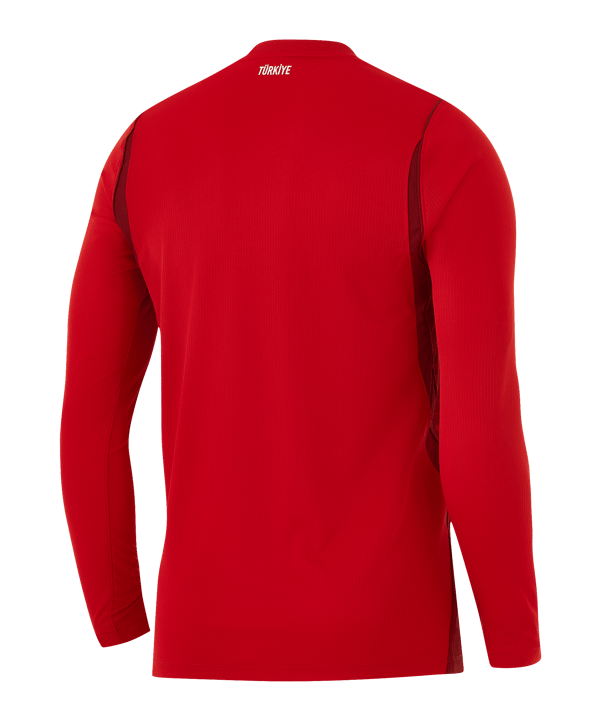 Nike TFF Türkei Trikot Langarm Home WM 2026 Rot F614 - rot