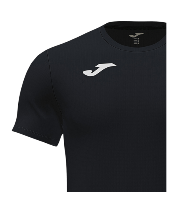 Joma Record II Lauf Shirt Kids Schwarz F100 - schwarz