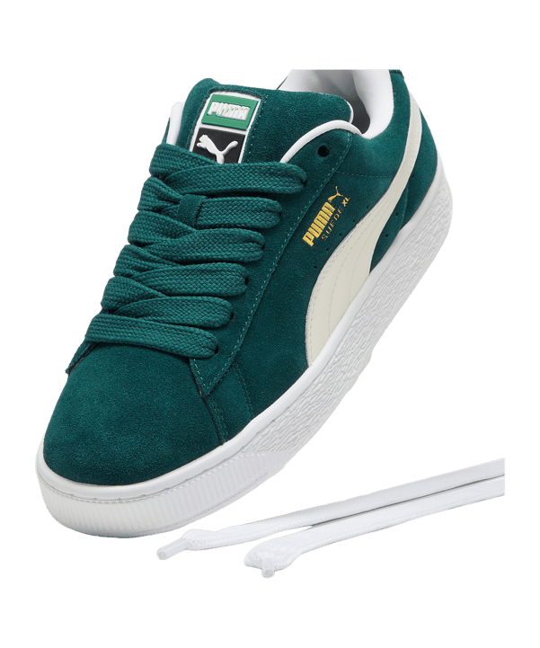 PUMA Suede XL Sneaker Grün F21 - gruen