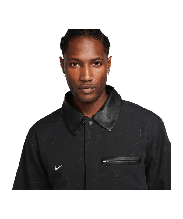 Nike Naos Woven Jacke Schwarz F010 - schwarz