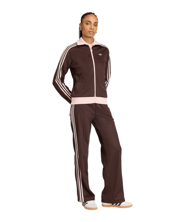 adidas Originals Classic Track Jacke Damen Braun - braun