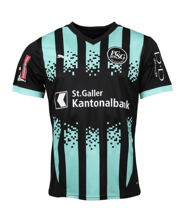 PUMA FC St. Gallen Trikot Away 2024/2025 Kids Schwarz F02 - schwarz