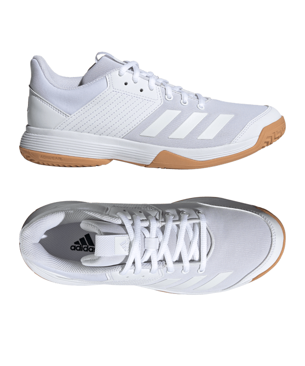 adidas Ligra 6 Volleyball Training Weiss - weiss