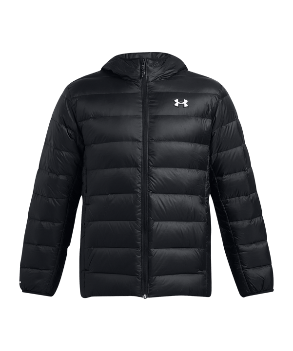 Under Armour Legend Down Hooded Jacke Schwarz F001 - schwarz