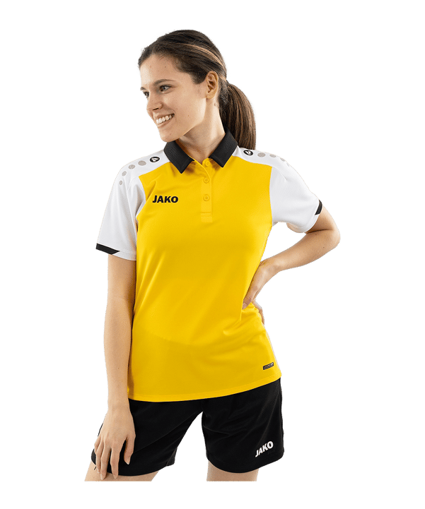JAKO Dynamic Polo Damen Gelb F305 - gelb