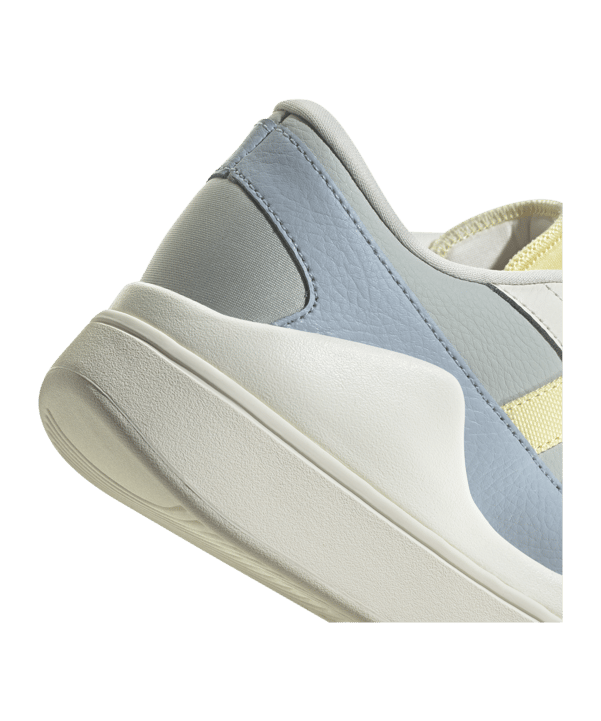 adidas Osade Damen Weiss Gelb Blau - weiss