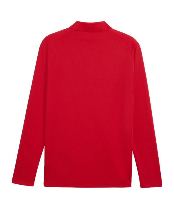 PUMA teamFINAL26 Training 1/4 Zip Top Rouge C01 - rouge
