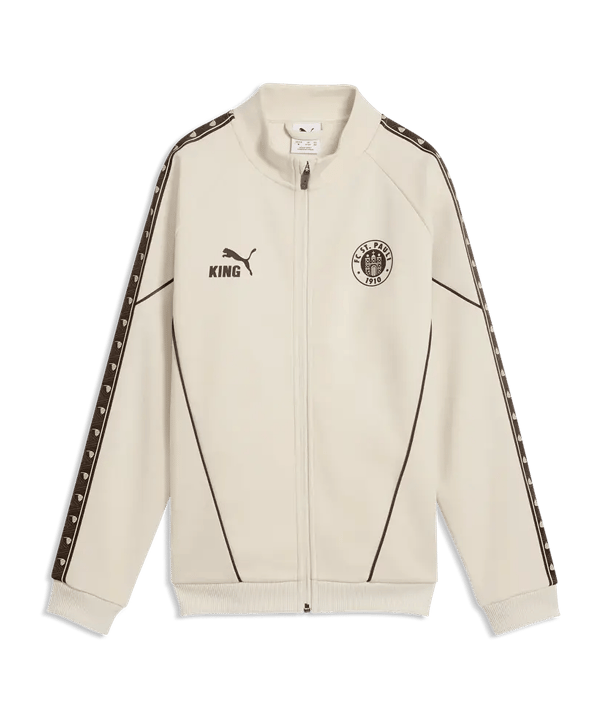 PUMA FC St. Pauli KING Anthem Giacca Bambini Bianco C10 - bianco