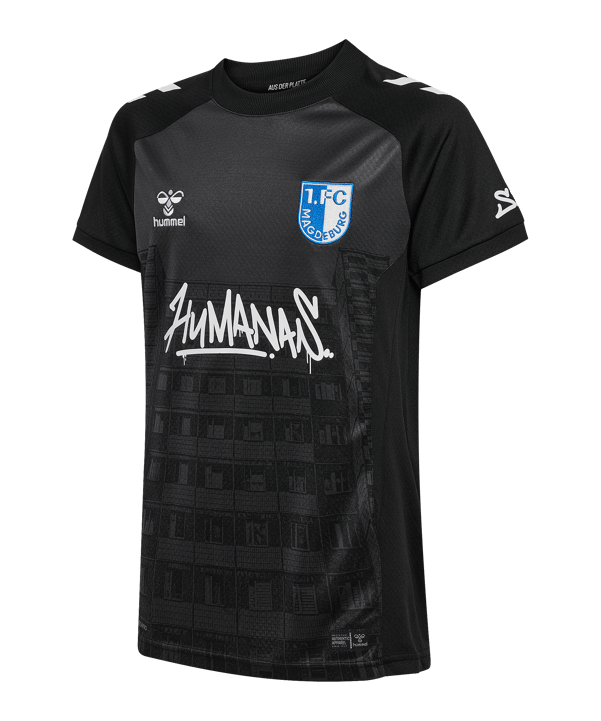 hummel 1. FC Magdeburg Trikot 3rd 2026/2027 Kids Grau F2267