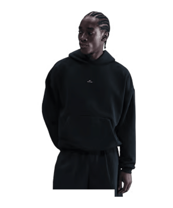 Nike Standard Issue Secondary Brushed Hoody Zwart K010 - zwart
