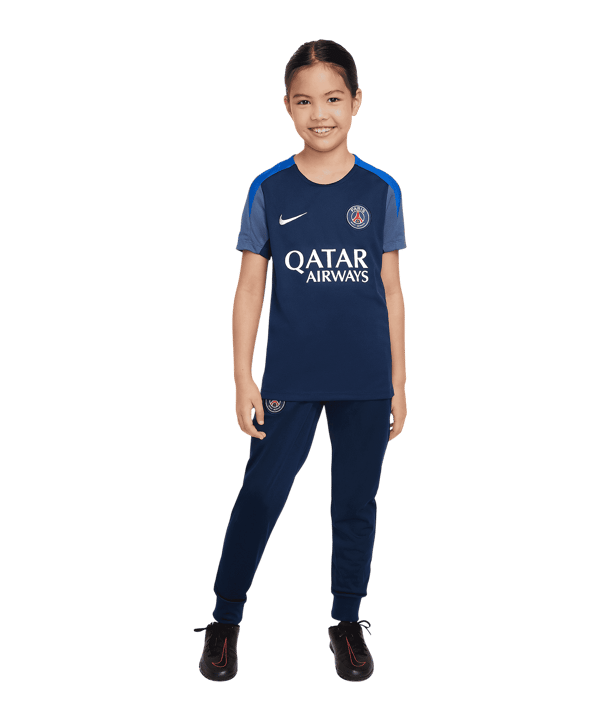 Nike Paris Saint-Germain Strike Trainingsshirt Kids Blau F411 - blau