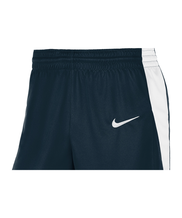 Nike Team Basketball Stock Short Dunkelblau F451 - blau