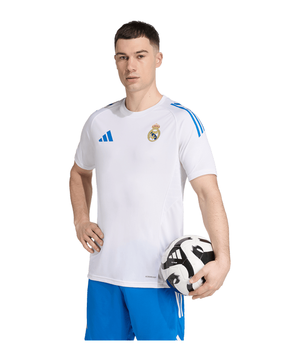 adidas Real Madrid Tiro25 Competition Training Trikot 2025/2026 Weiß - weiss
