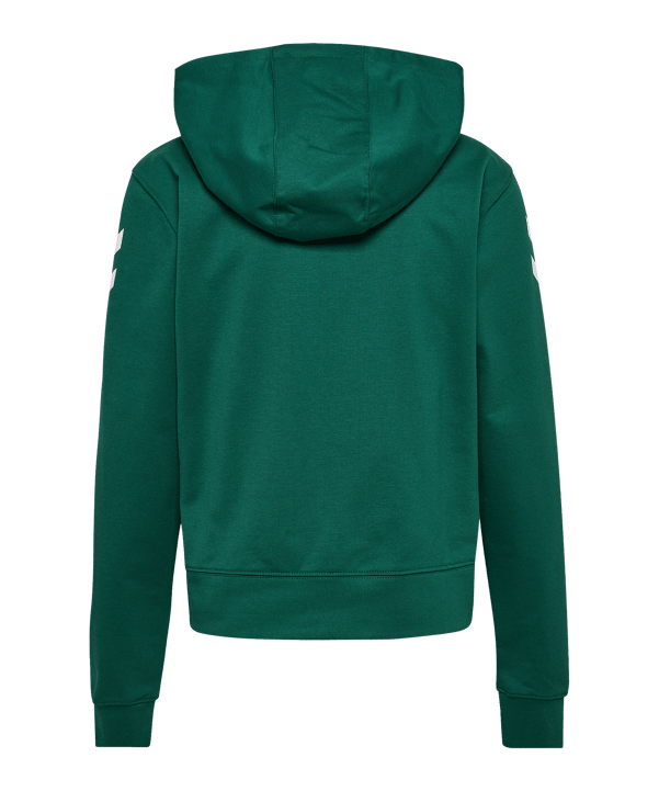 hummel Go 2.0 Chevron Kapuzenjacke Damen Grün F6140 - gruen