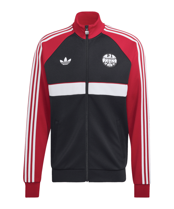 adidas Originals Eintracht Frankfurt FC Jacke Schwarz - schwarz