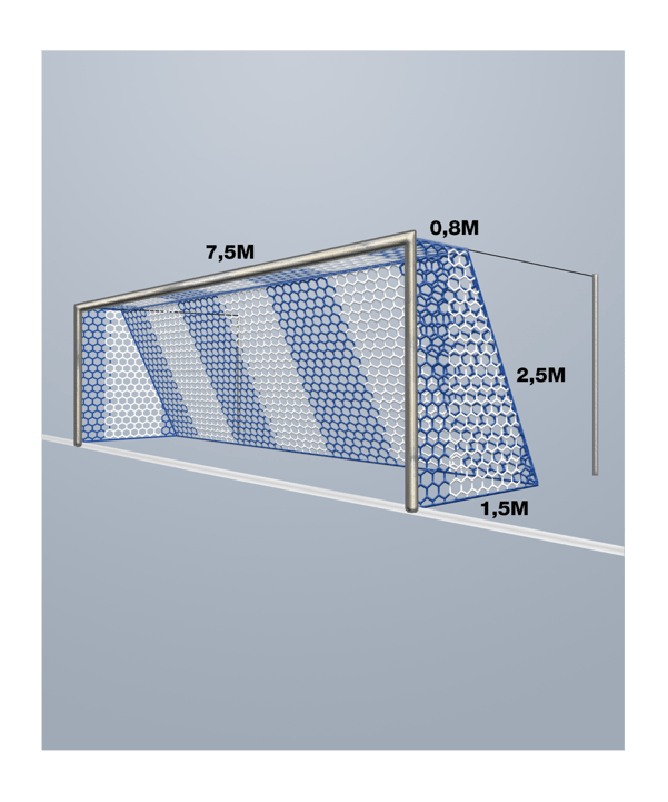 Cawila Rete da porta Blu - blu