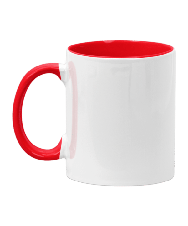 Merch Mug Two Tone 11oz Red - rot