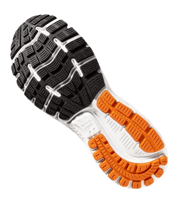 Brooks Ghost 12 Running Schwarz Orange F009 - schwarz