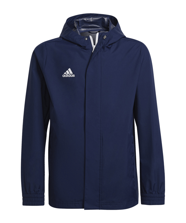 adidas Entrada 22 Allwetterjacke Kids Blau - blau